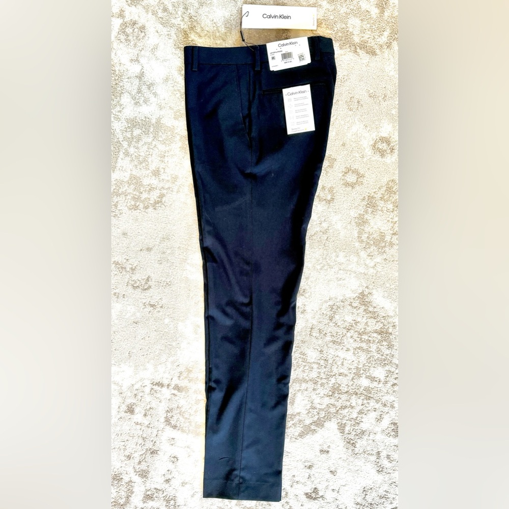 Calvin Klein Jayden Slim Fit Men’s Trousers, Navy, 30x30, New With Tags